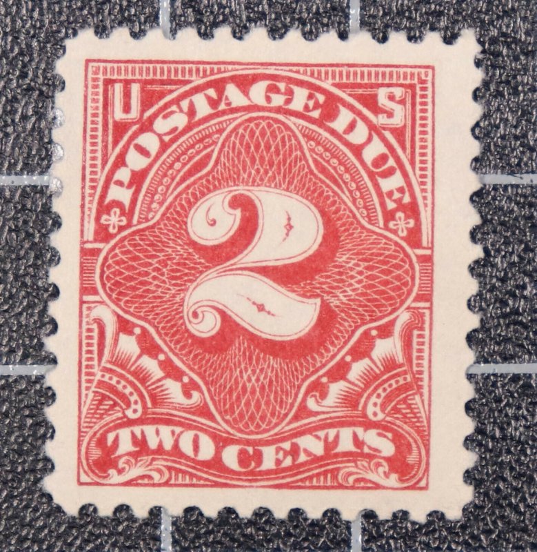 Scott J62 2 Cents Postage Due OG MH Nice Stamp SCV $2.75 