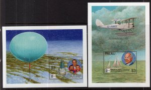 Palau 391-392 Souvenir Sheets MNH VF