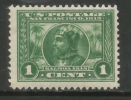 UNITED STATES 397  MINT HINGED,  VASCO NUNEZ DE BALBOA