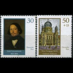 DDR 1990 - Scott# 2845-6 Composer Lewandowski Set of 2 NH