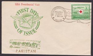 PAKISTAN - 1959 VISIT OF USA PRESIDENT EISENHOWER - FDC