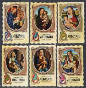 Aitutaki 104-109 Christmas MNH VF