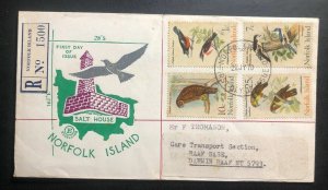 1970 Norfolk Island First Day Cover FDC Salt House To RAAF Base