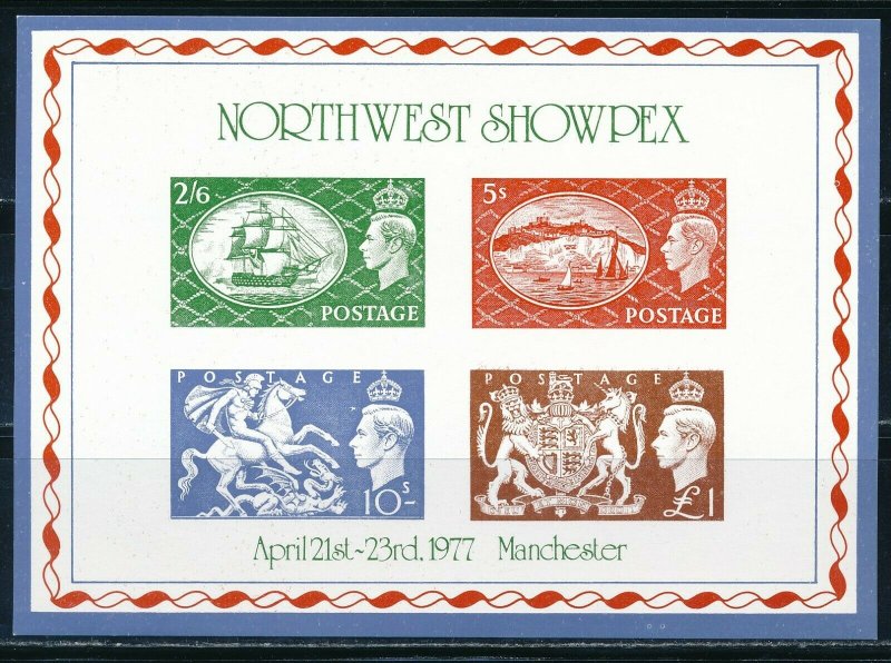 UK - Souvenir Sheet MNH Northwest Showpex  (1977)