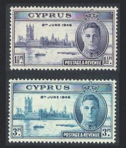 Cyprus World War II Victory 2v SG#164-165