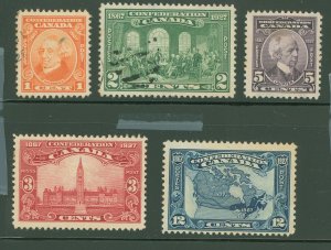 Canada #141-145 Unused Single (Complete Set)