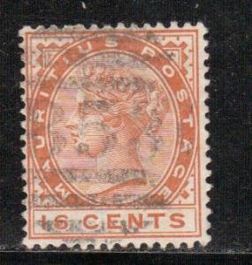 Mauritius Scott # 82, used