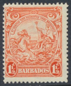 Barbados SG 250  SC# 195   MH    see details/scans 