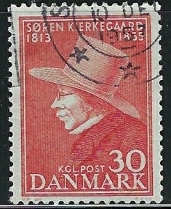 Denmark 359 Used 1955 issue (an3503)