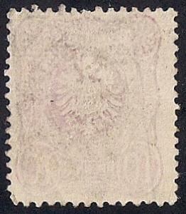 Germany #39 10 PF Super Cancel Imperial Eagle,Rose used F