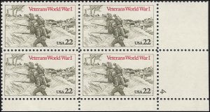 2154 Mint,OG,NH... Plate Block of 4... SCV $2.50... VF/XF