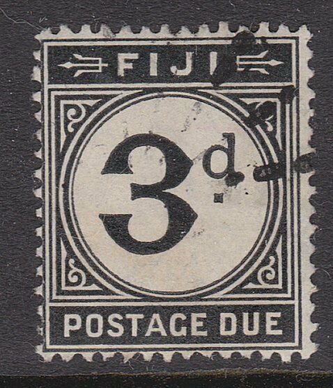 FIJI POSTAGE DUE 1918 3d fine used - ......................................54890