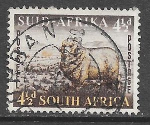 South Africa 195: 4.5d Merino Ram (Ovis ammon aries), used, VF