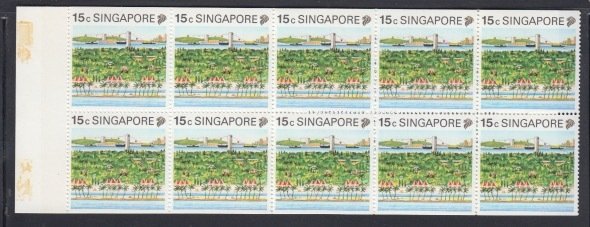 Singapore    #568a  bklt    mnh        cat $12.00