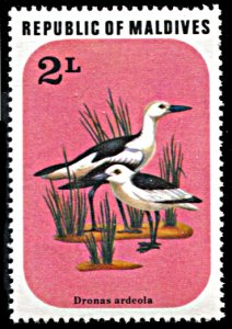 Maldive Islands 692, MNH, Crab Plovers