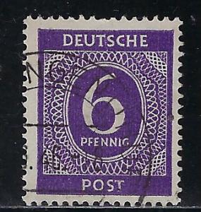 Germany AM Post Scott # 535, used