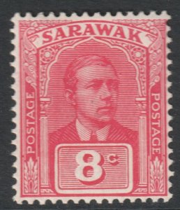 Sarawak Scott 60 - SG68, 1922 Sir Charles Vyner Brooke 8c MH*