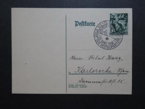 Germany SC# B116 on 1938 Nurnberg Hitler Birthday Event Card - Z10241