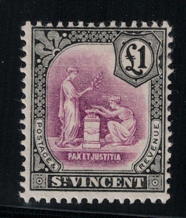 St. Vincent 1913-17 SC 116 H CV $110