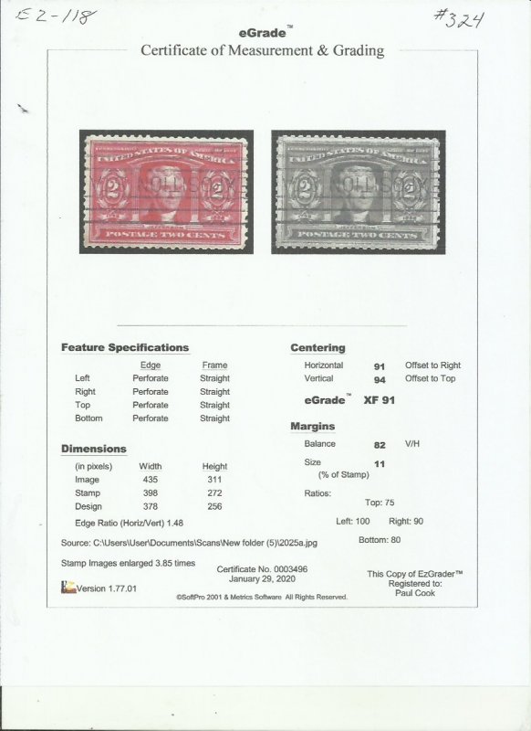 # 324 Used Carmine Thomas Jefferson XF SCV-32.50