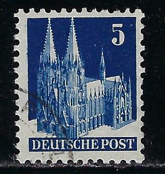 Germany AM Post Scott # 636, used