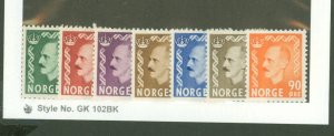 Norway #345-350/352