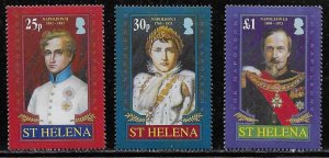 St Helena Scott #'s 914 - 916 MNH