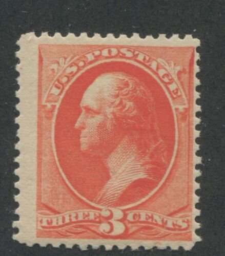 1887 US Stamp #214 Mint Hinged F/VF Original Gum Catalogue Value $60 