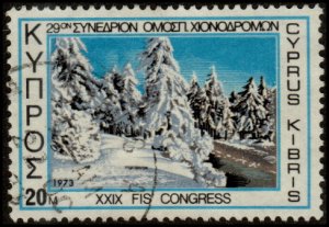 Cyprus 394 - Used - 20m Troodos Mountains (1973)