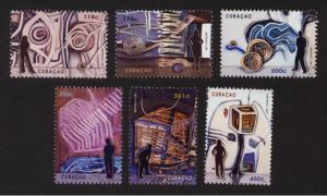 Curacao Sc# 107-12 MNH Abstract Art