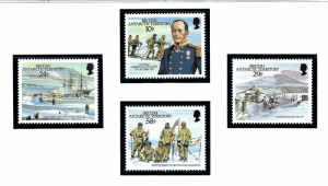 British Antarctic Territory 137-40 MNH 1987 Captain Scott Expedition