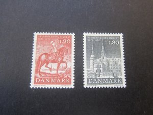 Denmark 1978 Sc 612-13 set MNH