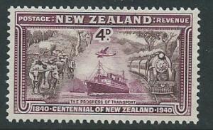New Zealand SG 619 Mint Very Light Hinge