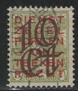 Netherlands Scott # 135, used
