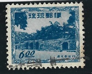 RYUKYU Scott #22  Used 6 Yen Stone Gate 2019 CV $2.00