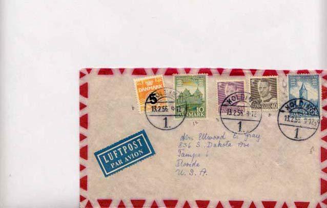 Denmark, Airmail