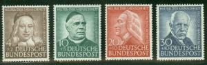 GERMANY #B334-7, Complete set, og, NH, VF, Scott $70.00