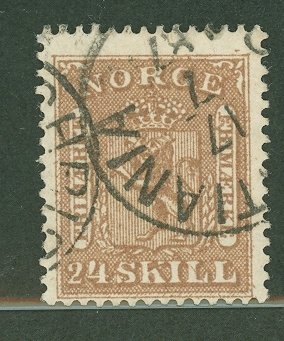 Norway #10 Used Single (Cat)