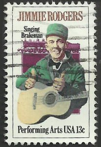 # 1755 USED JIMMIE RODGERS AND LOCOMOTIVE