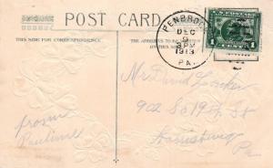 United States Pennsylvania Penbrook 1913 duplex  1891-1963  1c Panama Pacific...