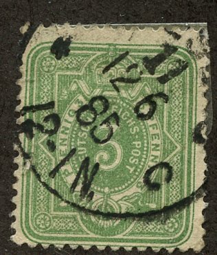 Germany, Scott #37, Used