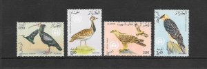 BIRDS - ALGERIA #701-4  MNH