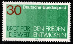 GERMANY 1972 FREEDOM from HUNGER CAMPAIGN SG 1645 MINT (NH) SUPERB