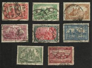Germany Stamps Used #CB002