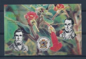 [19731] Venezuela 1986 Philatelic Expo Orchids Souvenir Sheet MNH