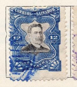 Salvador 1910 Issue Fine Used 12c. 141502