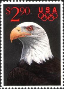 Scott 2540 Eagle Priority Mail MNH SUPERB