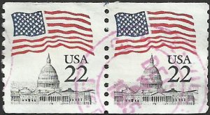 # 2115a USED FLAG OVER CAPITOL DOME