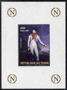 Chad 2009 Napoleon #7 Louis Bonaparte perf deluxe sheet u...