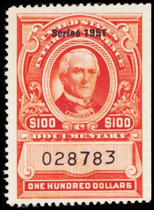 U.S. REV. DATED REDS R583  Mint (ID # 110012)